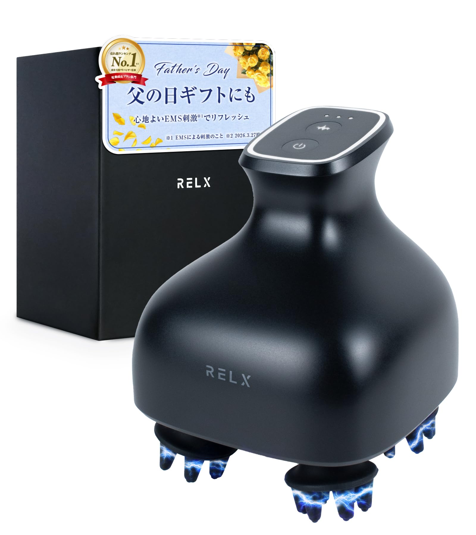 RELX EMS ヘッドスパ Amazon.co.jp: RELX EMS Head Spa, IPX7 Waterproof, Beauty Appliance